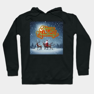 Merry Christmas Design Hoodie